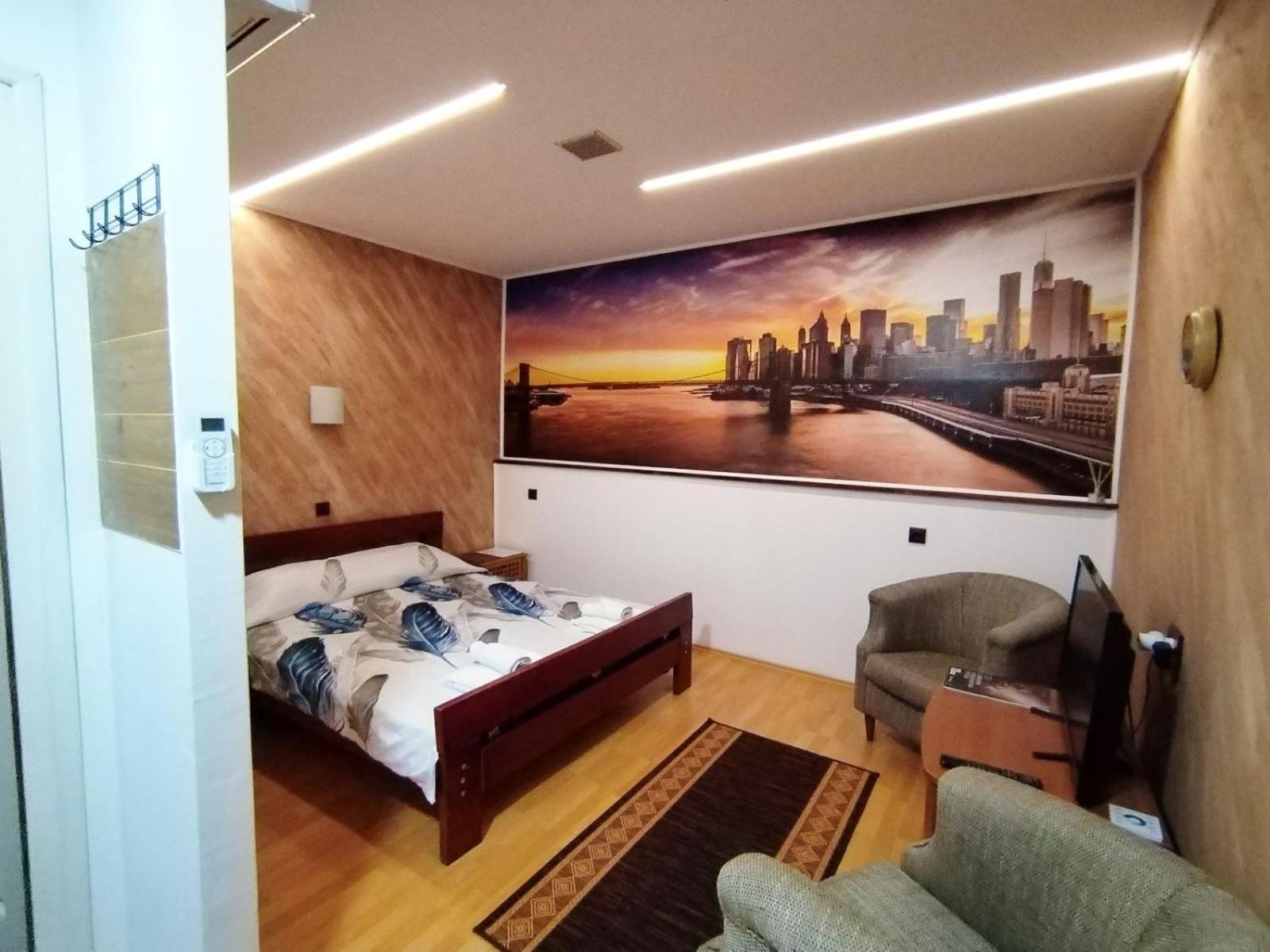 Fun Rooms Sobe Prenociste Borca Bagian luar foto